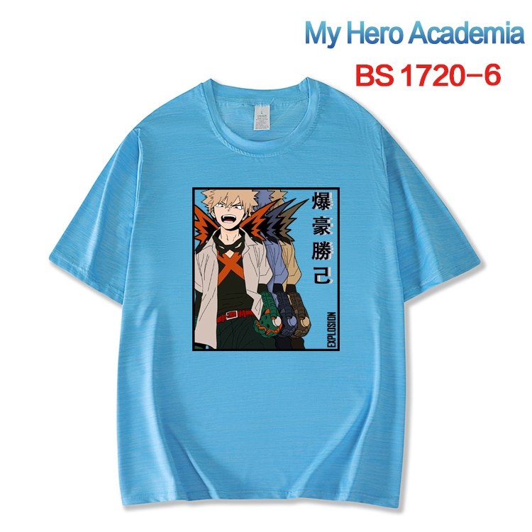 My Hero Academia ice silk cotton loose and comfortable T-shirt from XS to 5XL BS-1720-6