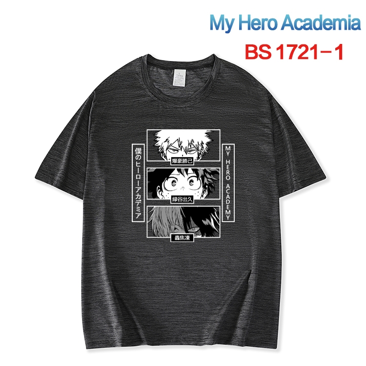 My Hero Academia ice silk cotton loose and comfortable T-shirt from XS to 5XL BS-1721-1