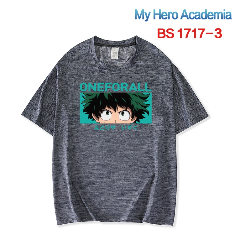 My Hero Academia ice silk cotton loose and comfortable T-shirt from XS to 5XL BS-1717-3