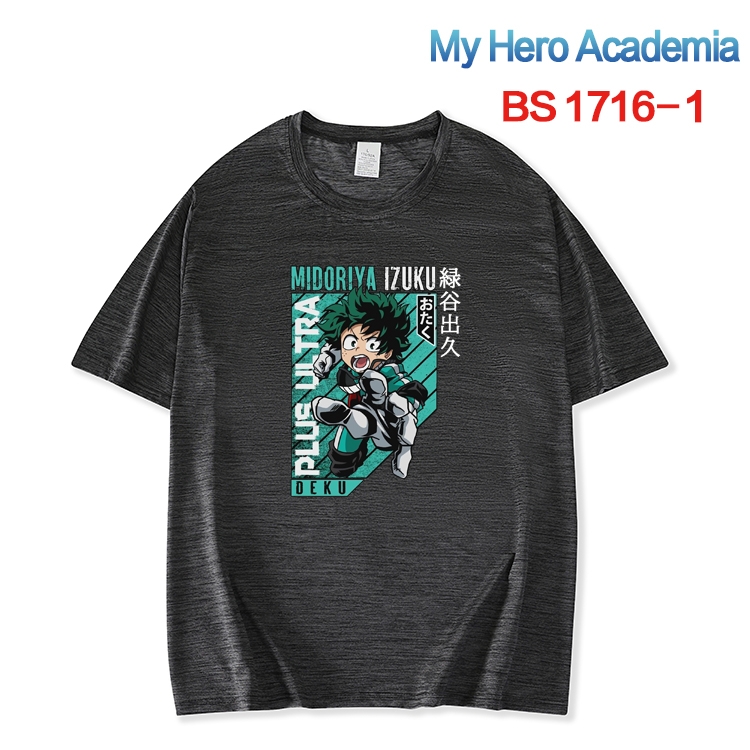 My Hero Academia ice silk cotton loose and comfortable T-shirt from XS to 5XL BS-1716-1