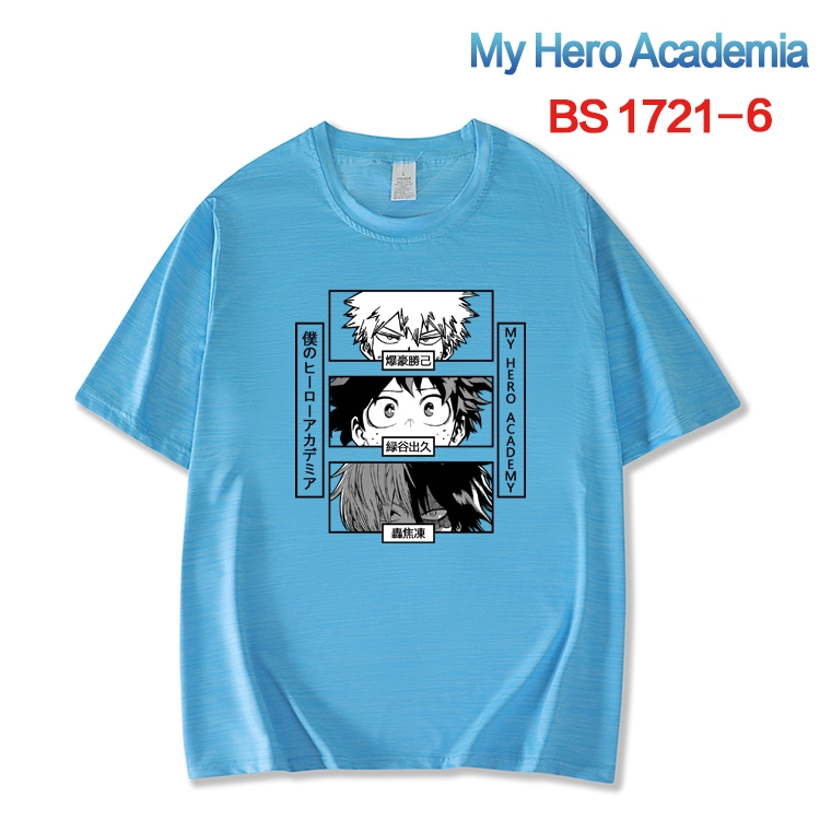 My Hero Academia ice silk cotton loose and comfortable T-shirt from XS to 5XL BS-1721-6