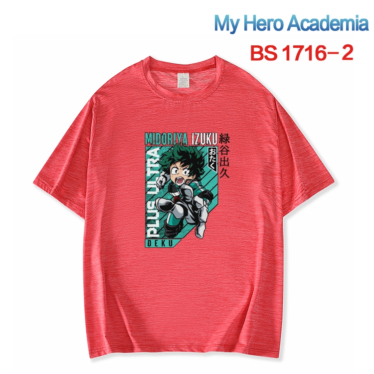 My Hero Academia ice silk cotton loose and comfortable T-shirt from XS to 5XL BS-1716-2
