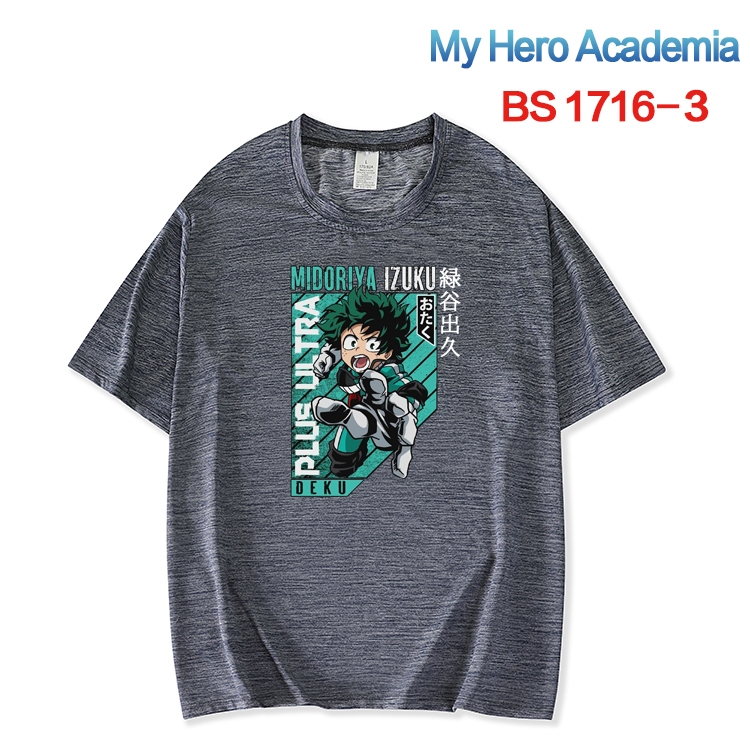 My Hero Academia ice silk cotton loose and comfortable T-shirt from XS to 5XL BS-1716-3