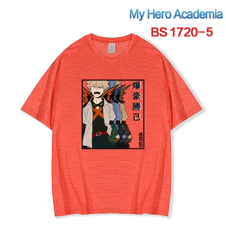 My Hero Academia ice silk cotton loose and comfortable T-shirt from XS to 5XL BS-1720-5