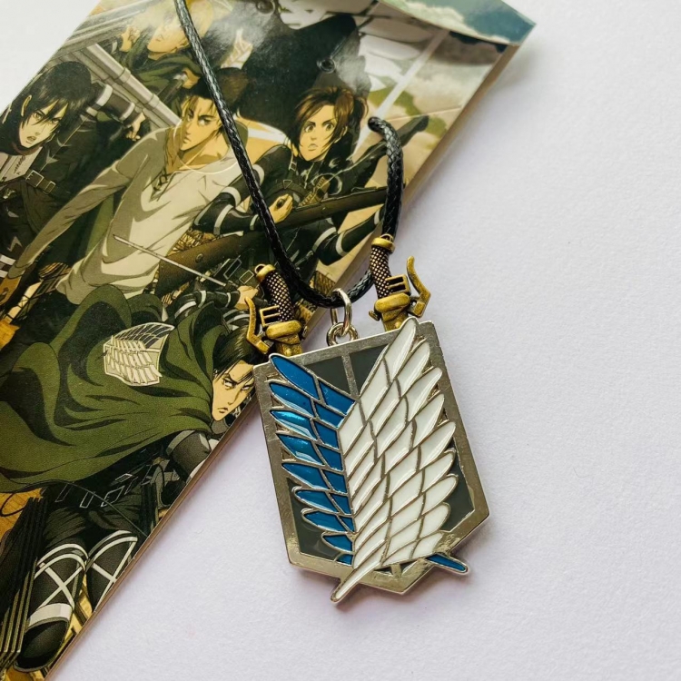 Shingeki no Kyojin Anime Peripheral Necklace Pendant Jewelry price for 5 pcs