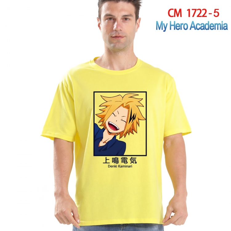 My Hero Academia Printed short-sleeved cotton T-shirt from S to 4XL CM-1722-5