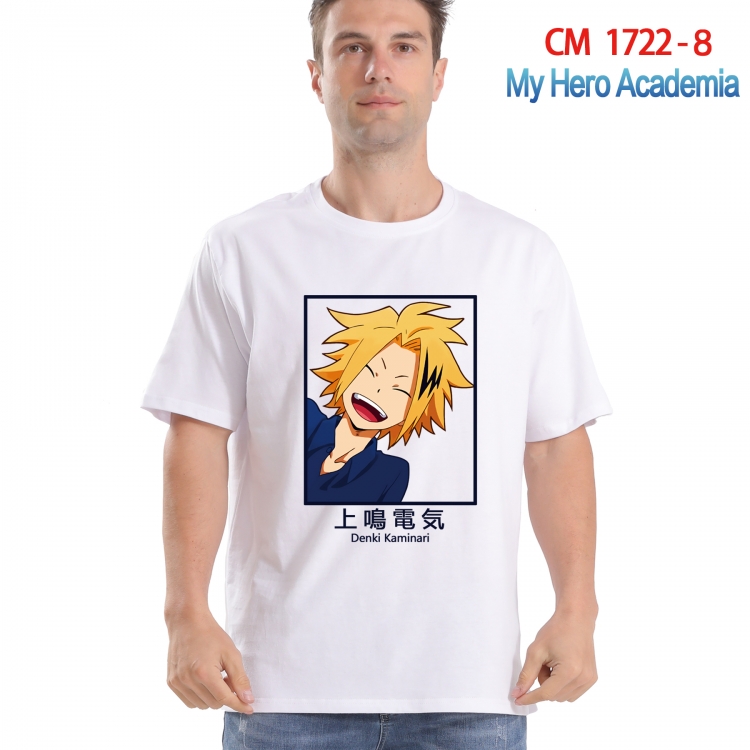 My Hero Academia Printed short-sleeved cotton T-shirt from S to 4XL  CM-1722-8