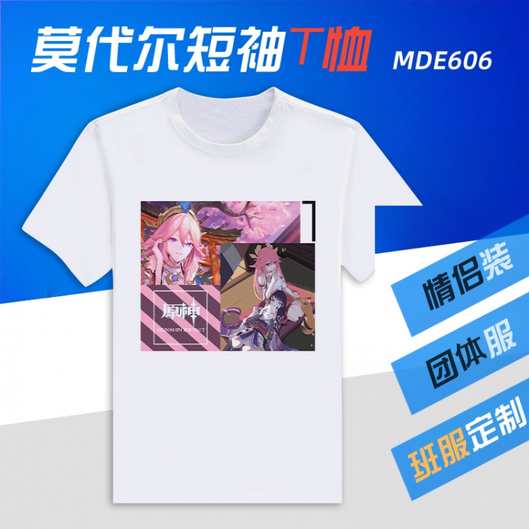 Genshin Impact Gaming Modal Short Sleeve T-Shirt MDE606