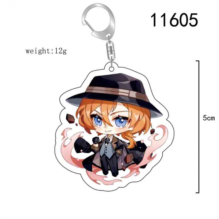 spy play house Anime acrylic Key Chain  price for 5 pcs 11605