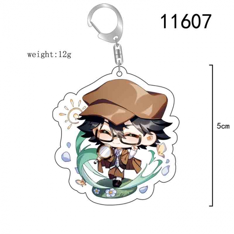 Bungo Stray Dogs Anime acrylic Key Chain  price for 5 pcs 11607