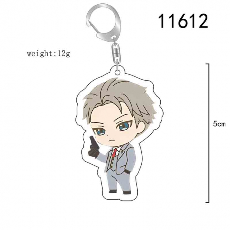 SPY×FAMILY Anime acrylic Key Chain  price for 5 pcs 11612