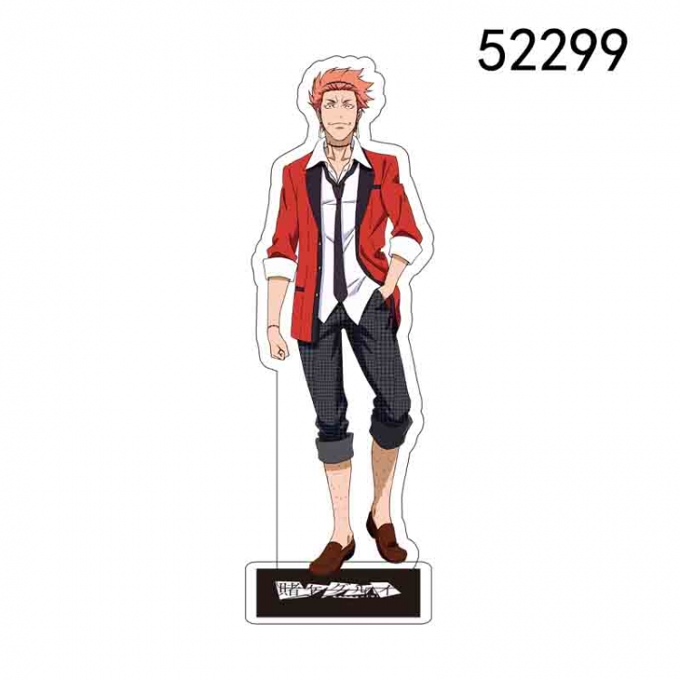 Kakegurui Anime characters acrylic Standing Plates Keychain 15CM 52299