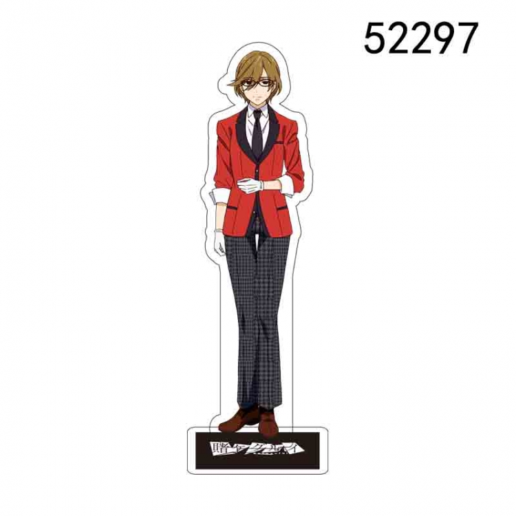 Kakegurui Anime characters acrylic Standing Plates Keychain 15CM 52297