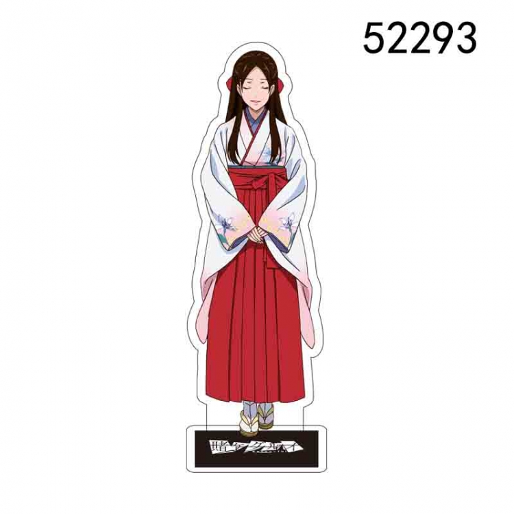 Kakegurui Anime characters acrylic Standing Plates Keychain 15CM 52293