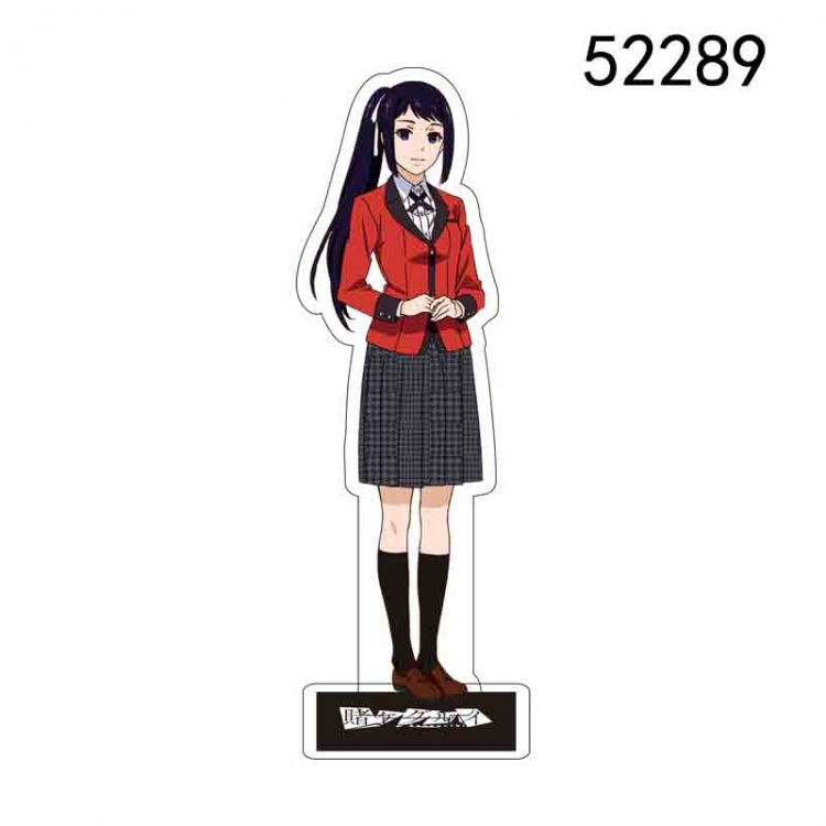 Kakegurui Anime characters acrylic Standing Plates Keychain52289  15CM