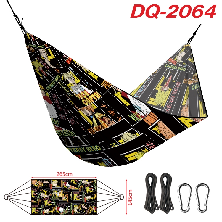 Demon Slayer Kimets Outdoor full color watermark printing hammock 265x145cm DQ-2064