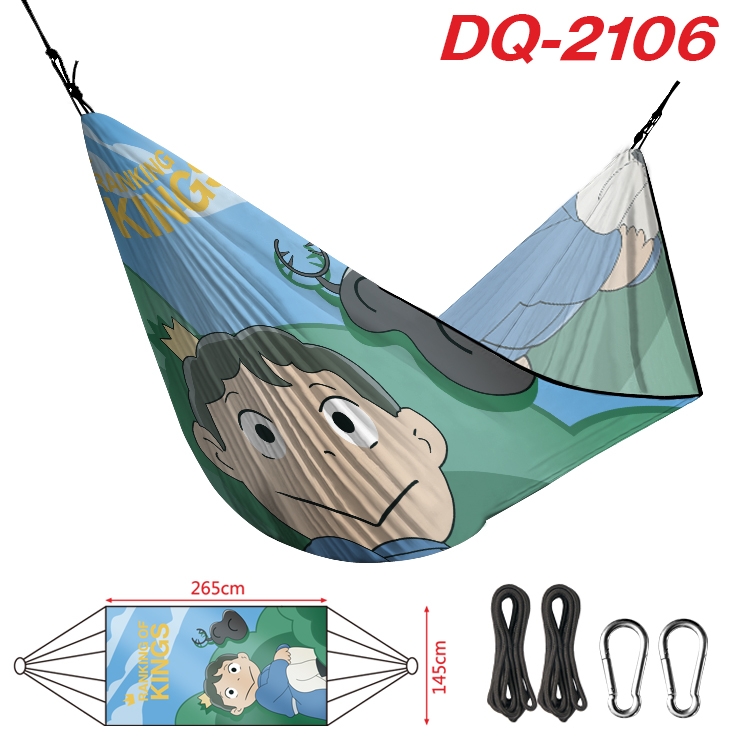 king ranking  Outdoor full color watermark printing hammock 265x145cm  DQ-2106