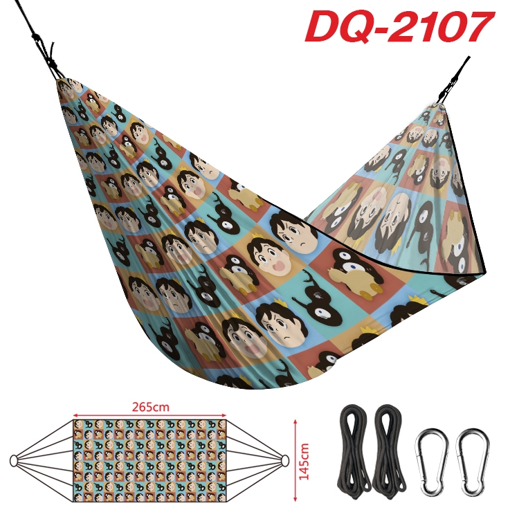 king ranking  Outdoor full color watermark printing hammock 265x145cm  DQ-2107