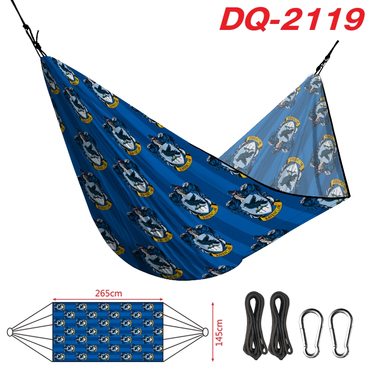 Harry Potter Outdoor full color watermark printing hammock 265x145cm DQ-2119