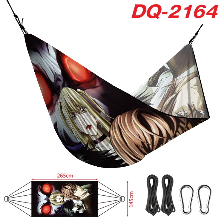 Death note Outdoor full color watermark printing hammock 265x145cm DQ-2164