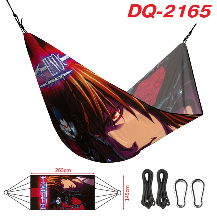 Death note Outdoor full color watermark printing hammock 265x145cm DQ-2165