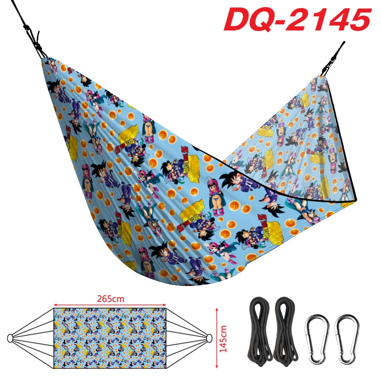 DRAGON BALL Outdoor full color watermark printing hammock 265x145cm DQ-2145