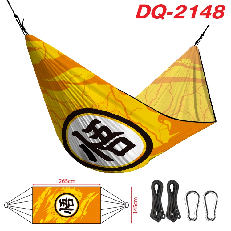 DRAGON BALL Outdoor full color watermark printing hammock 265x145cm DQ-2148