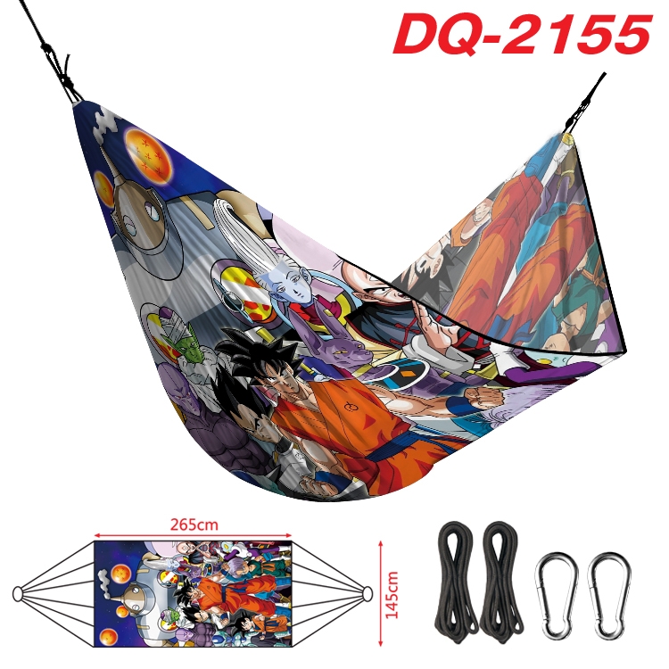 DRAGON BALL Outdoor full color watermark printing hammock 265x145cm  DQ-2155