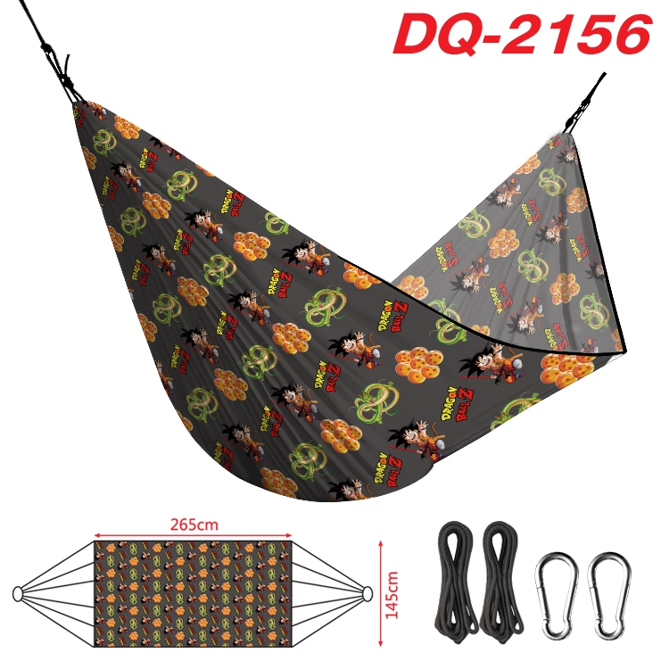 DRAGON BALL Outdoor full color watermark printing hammock 265x145cm Q-2156