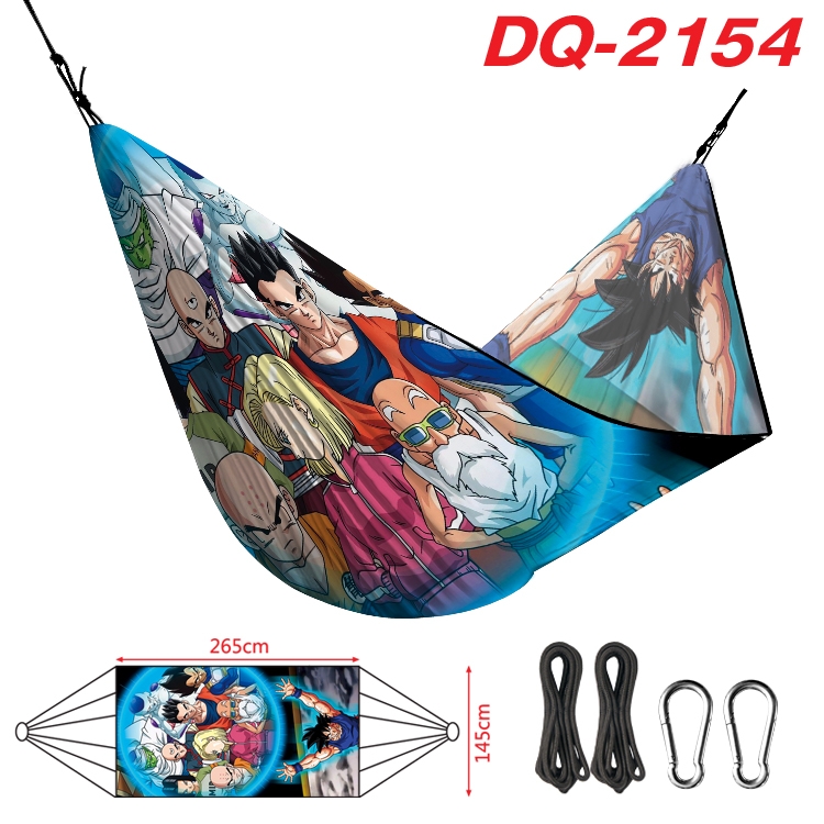 DRAGON BALL Outdoor full color watermark printing hammock 265x145cm DQ-2154