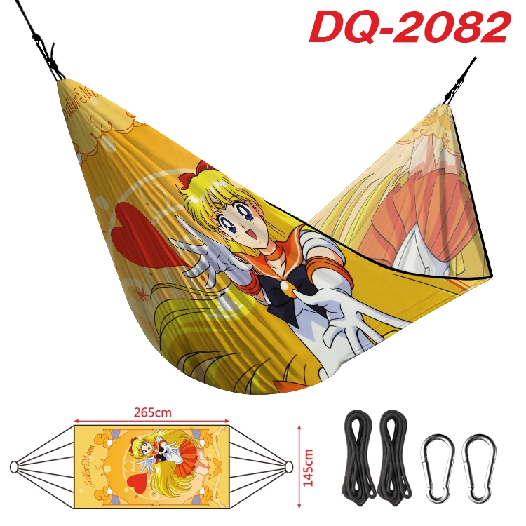 sailormoon Outdoor full color watermark printing hammock 265x145cm DQ-2082
