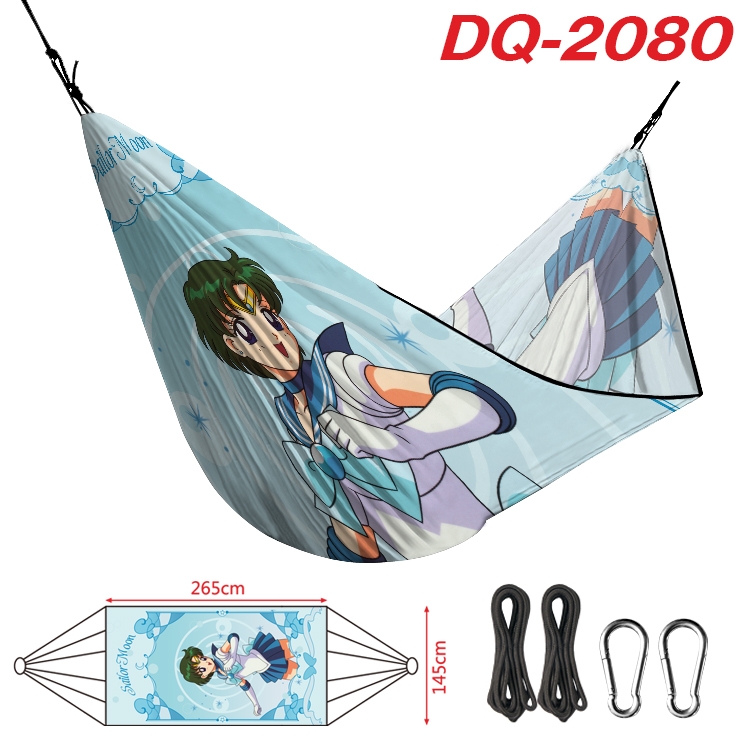 sailormoon Outdoor full color watermark printing hammock 265x145cm  DQ-2080