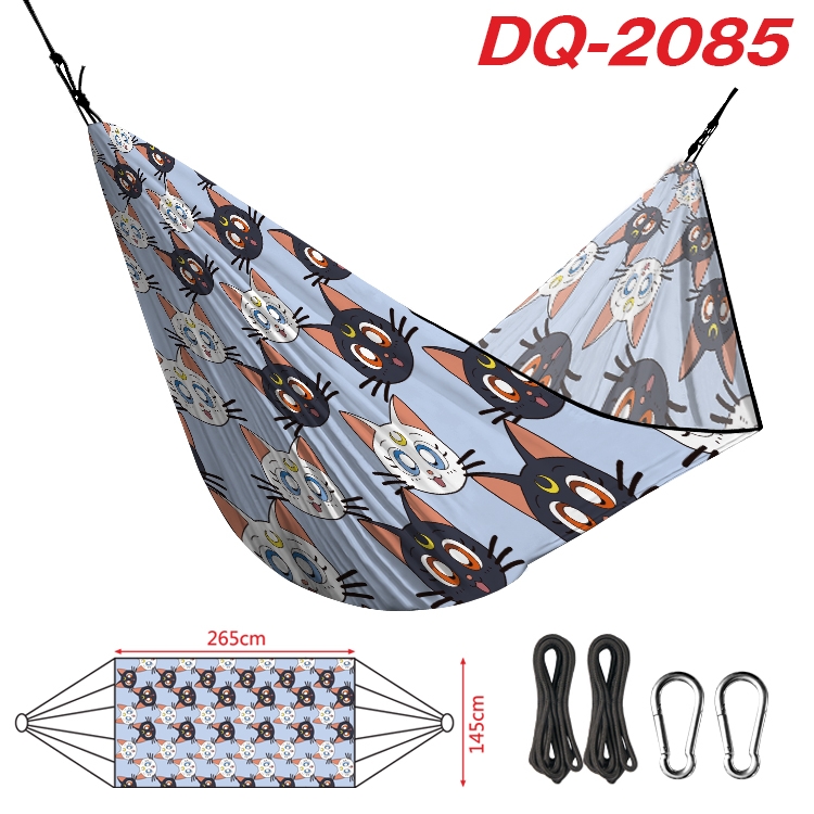 sailormoon Outdoor full color watermark printing hammock 265x145cm DQ-2085