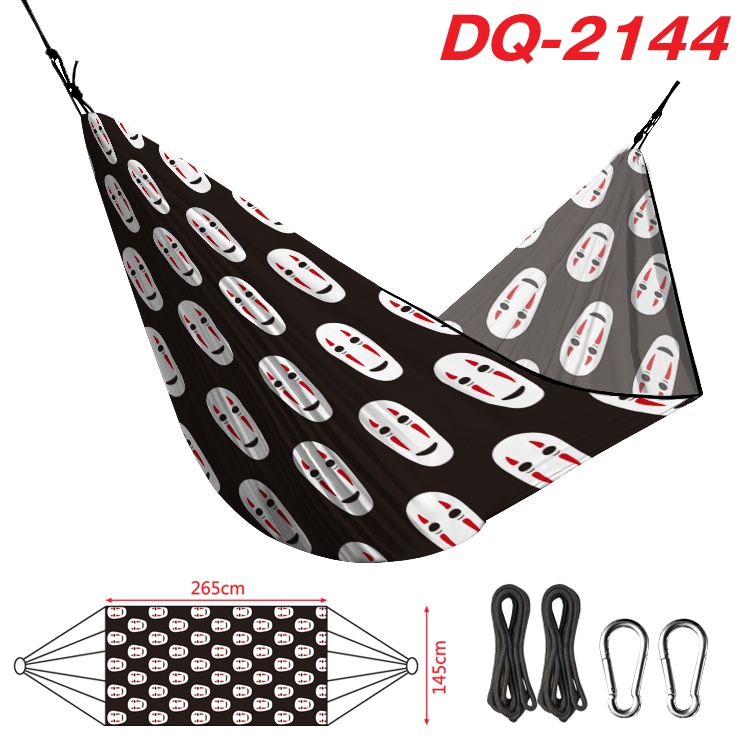 TOTORO Outdoor full color watermark printing hammock 265x145cm  DQ-2144