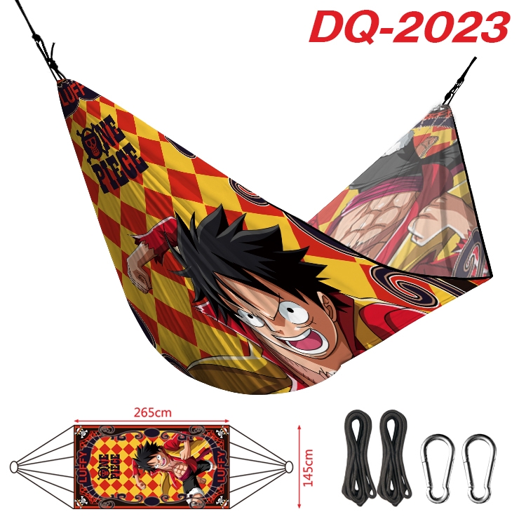 One Piece Outdoor full color watermark printing hammock 265x145cm  DQ-2023