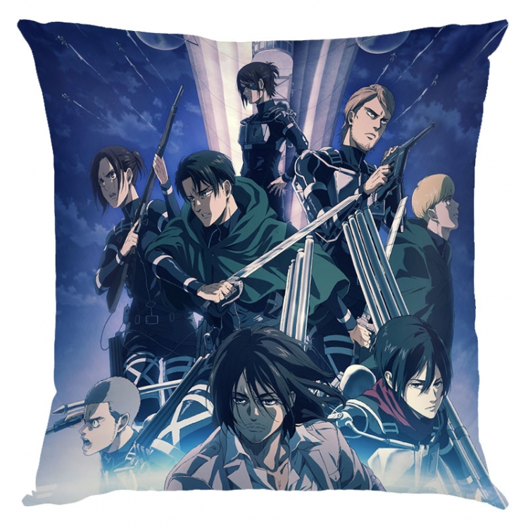 Shingeki no Kyojin  Anime square full-color pillow cushion 45X45CM NO FILLING J12-298