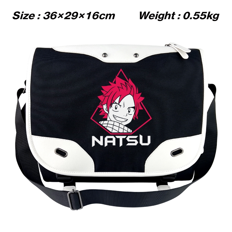 Fairy tail Anime waterproof nylon shoulder messenger bag schoolbag 36X29X16CM