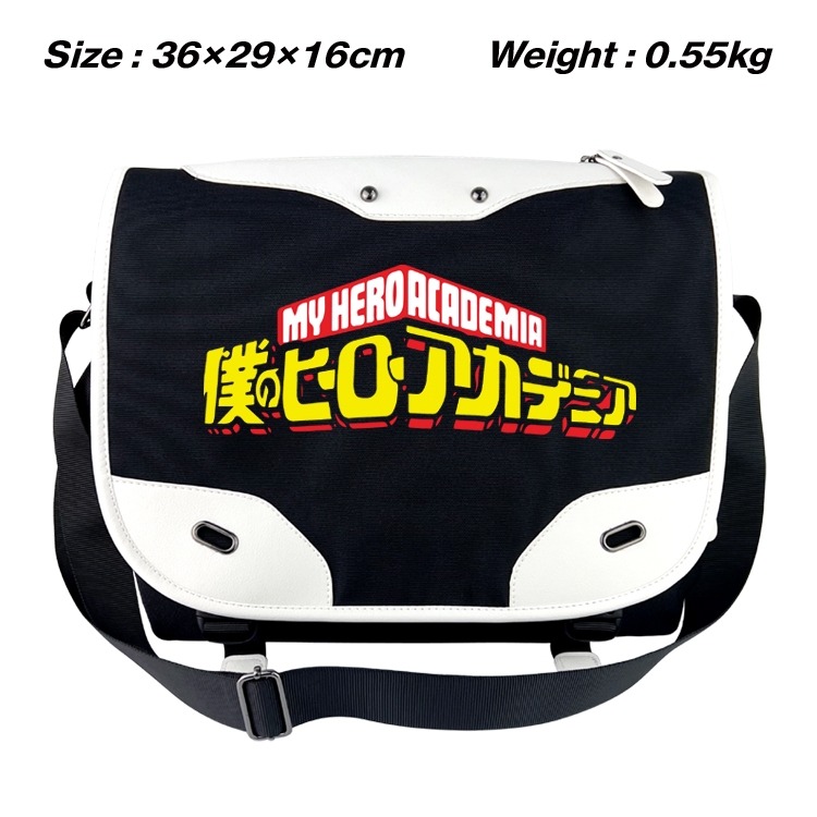 My Hero Academia Anime waterproof nylon shoulder messenger bag schoolbag 36X29X16CM