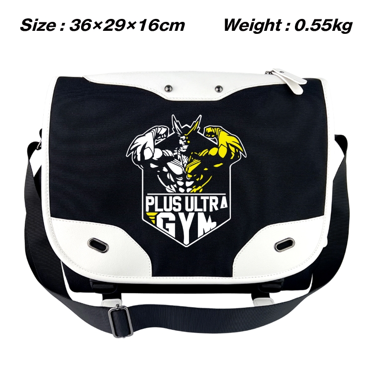 My Hero Academia Anime waterproof nylon shoulder messenger bag schoolbag 36X29X16CM