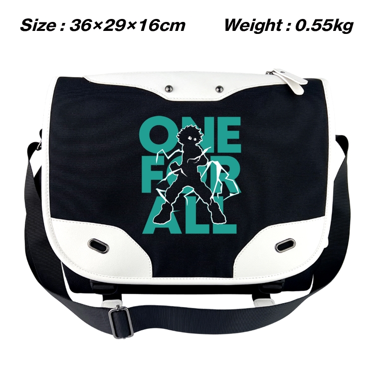 My Hero Academia Anime waterproof nylon shoulder messenger bag schoolbag 36X29X16CM