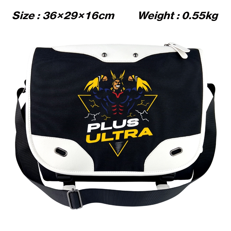 My Hero Academia Anime waterproof nylon shoulder messenger bag schoolbag 36X29X16CM