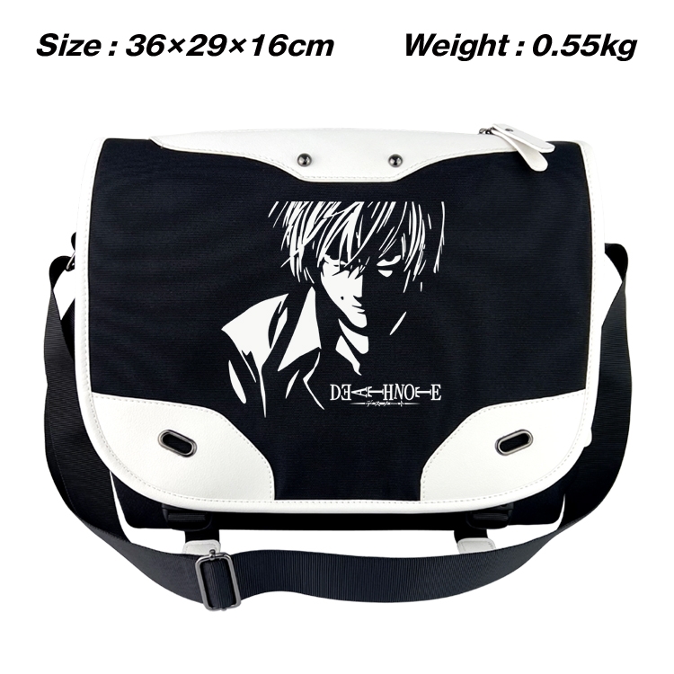 Death note Anime waterproof nylon shoulder messenger bag schoolbag 36X29X16CM
