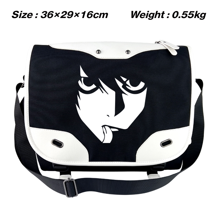 Death note Anime waterproof nylon shoulder messenger bag schoolbag 36X29X16CM