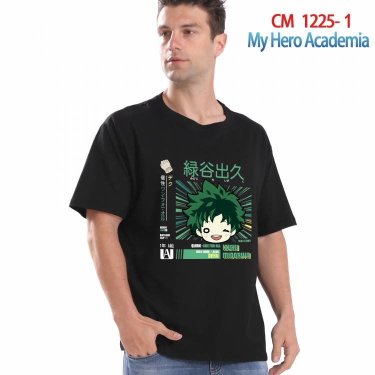 My Hero Academia Printed short-sleeved cotton T-shirt from S to 4XL  CM 1225 1