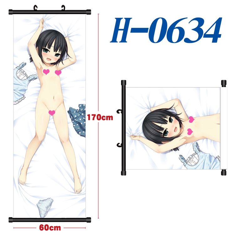 Re:Zero kara Hajimeru Isekai Seikatsu Black plastic rod cloth hanging canvas painting 60x170cm H-0634