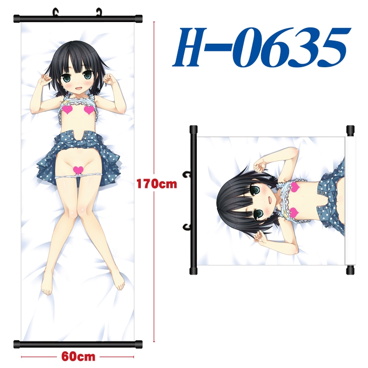 Re:Zero kara Hajimeru Isekai Seikatsu Black plastic rod cloth hanging canvas painting 60x170cm H-0635