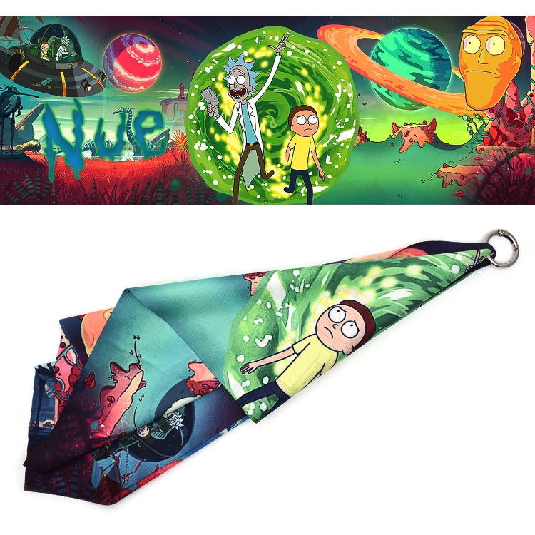 Rick and Morty Anime Surroundings Small Square Pendant 20X60CM price for 5 pcs