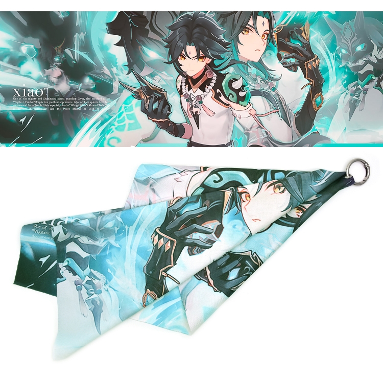 Genshin Impact Anime Surroundings Small Square Pendant 20X60CM price for 5 pcs