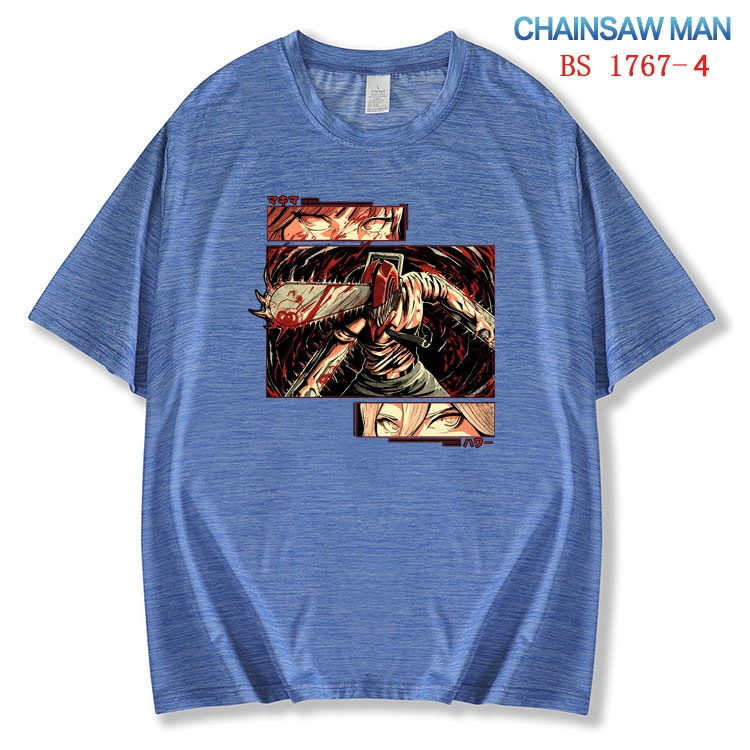 Chainsaw Man ice silk cotton loose and comfortable T-shirt from XS to 5XL BS-1767-4