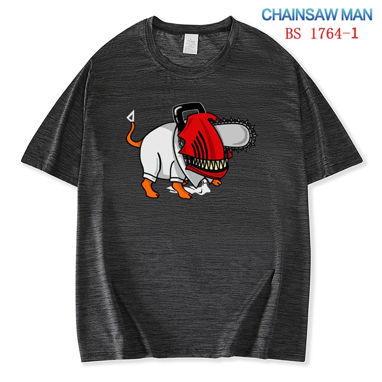 Chainsaw Man ice silk cotton loose and comfortable T-shirt from XS to 5XL  BS-1764-1